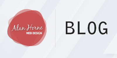 New blog launch alan horne blog grey launch red white