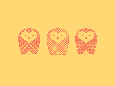 Owls icons owl