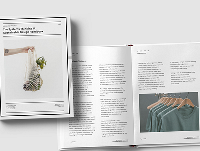The Systems Thinking & Sustainable Design Handbook book design print print design
