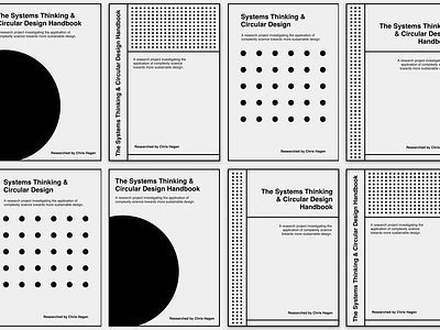 The Systems Thinking and Circular Design Handbook design print typography
