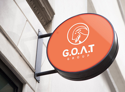 GOAT logo branding goat logo graphic design icon goat logo