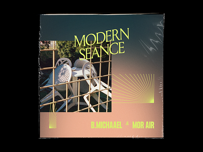 Modern Seance album artwork cd cd cover gradient modern music type