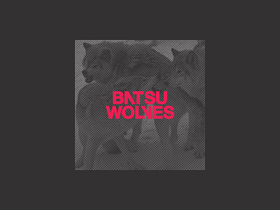Batsu Wolves – Exploration batsu brand dark exploration halftone pack pink shirt type wolf wolves