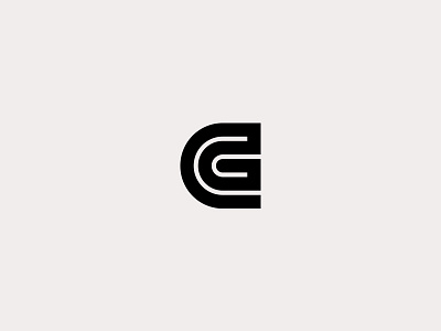 New logo, who dis? 👀 black branding c g gray logo monogram new personal self branding