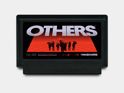 OTHERS™ 2018 black cartridge exhibition famicase famicom layout nes others red type videogames