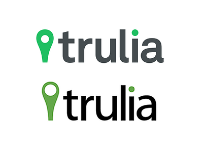 Trulia Logo Refresh brand logo real estate rebrand refresh trulia typography wordmark