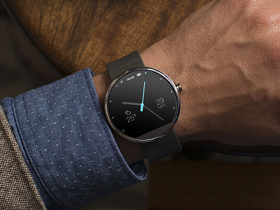 Moto 360 Simple Clock Face / UI