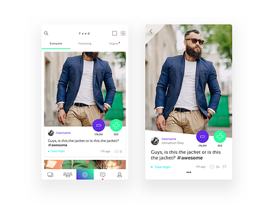 Social Voting Fashion App