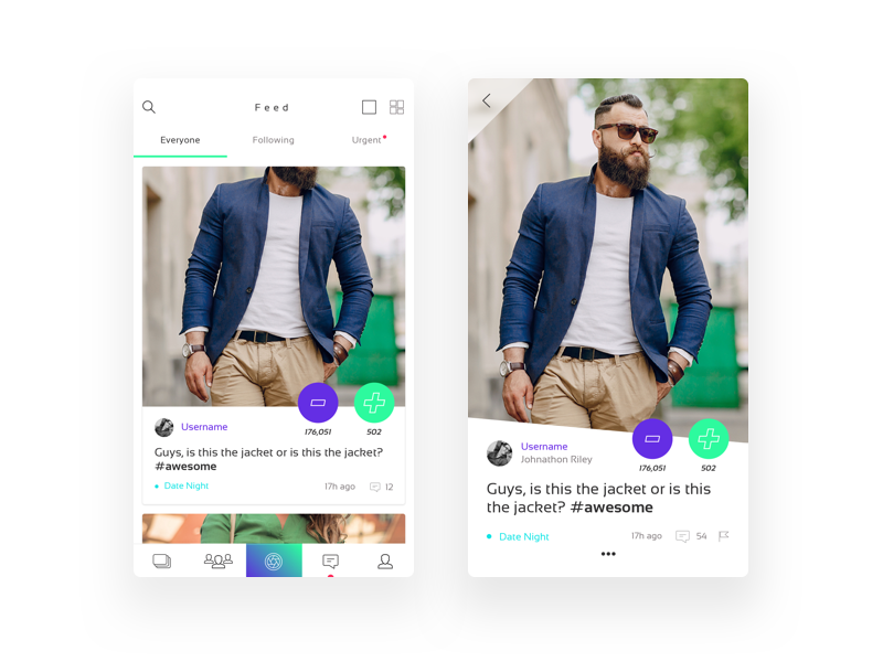 Social fashion app 800x600