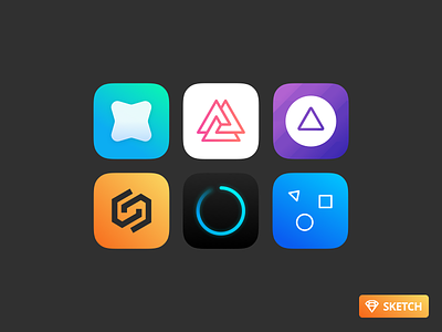 Free iOS App Icons app icons free free app icon free resource icons ios icons sketch sketch download