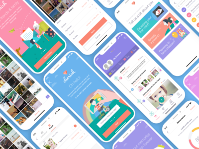 Cherish Moments App UI