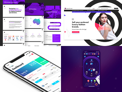 2018 in a nutshell 🌰 app blackjack brand branding clean flat gaming gradient interface ios mobile poker purple ui ux web website white