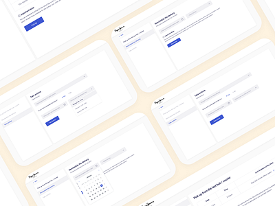 Form with tabs