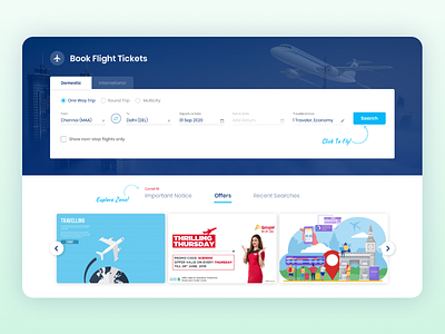 Flight booking