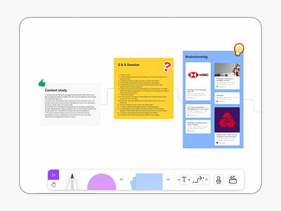 Design process in figjam