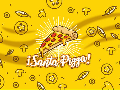 Santa Pizza- Branding Concep