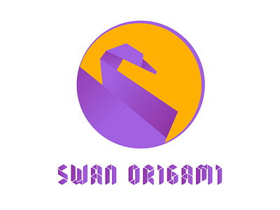 swan origami. available for sale branding graphic design identity logo logobrand logodesign logomaker logotype origami origamilogo swan swanlogo swanorigami