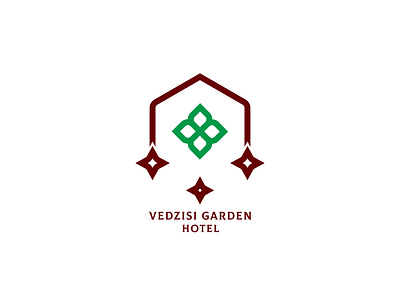 Vedzisi Garden Hotel branding graphicdesign hotel logo logobrand logodesign logomaker logotype آرم لوگو لوگوتایپ لوگودیزاین