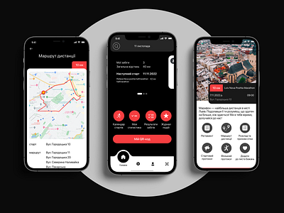 marathon registration app app design marathon run ui ux web