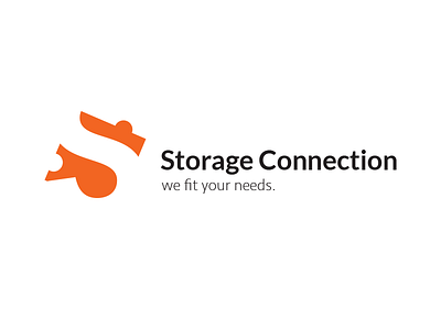 Storage Connection Logo branding logo redesign storage