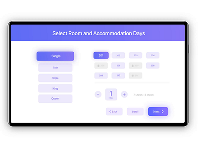 Smart Hotel concept design appdesign automation home automation microinteraction smart hotel ui uiux ux