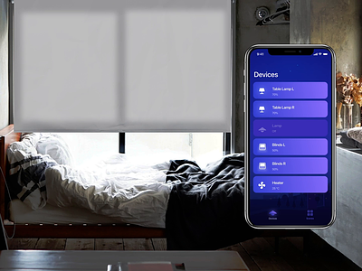 Smart Hotel Room Automation app automation design microinteraction minimal smart hotel ui ux