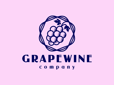 Grape Wine Classic Logo