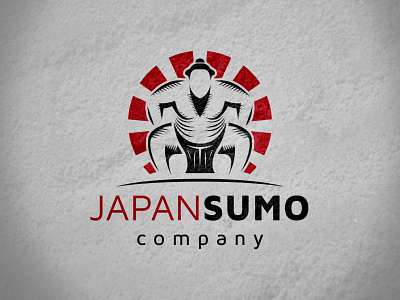 Sumo Fighter Logo fat fight fight club fighter fighting game human japan japanese karate logo template logotype people person rising sun sumo sumowrestler