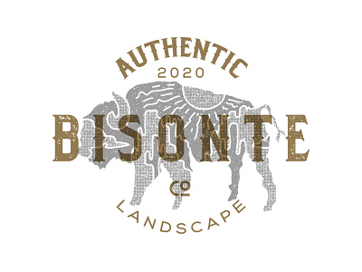 Bisonte insignia logo