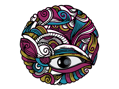 All seeing eye doodle doodleaday doodleart eyes