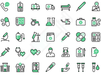 Medical Color Icons