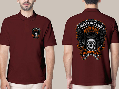 Polo Shirt Men Casual Mockup - Free Download