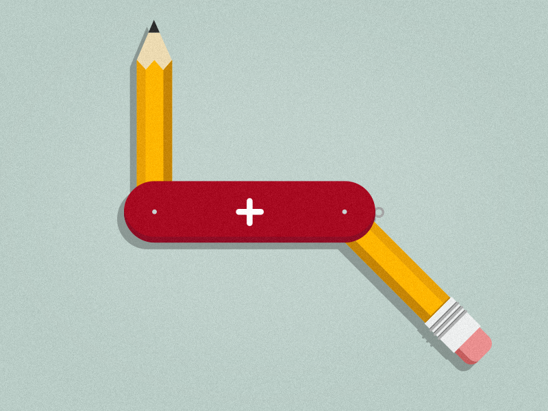 Creative Tool 2d illustrator icon motion graphics