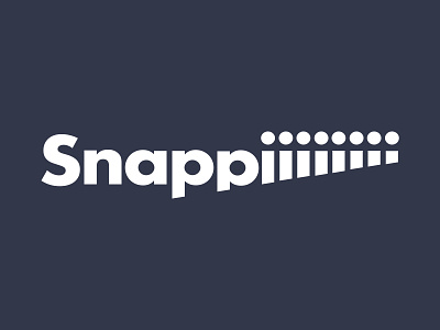Snappii branding design identity logo typography vector