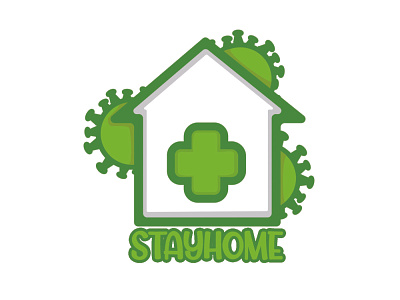StayHome branding design icon illustration logo logos