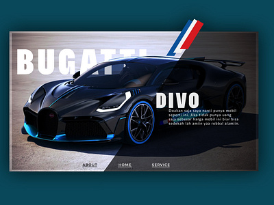 web design Buggati Divo