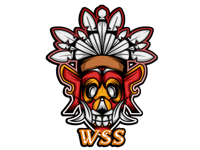 Hudoq (WSS esport team logo) logo esport design