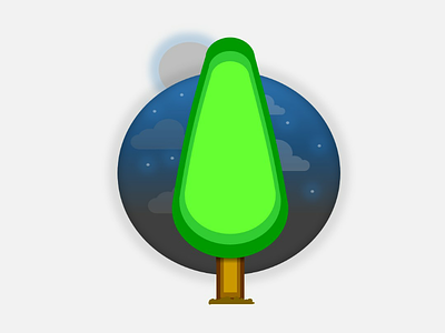 Tree ppt illustration design logo