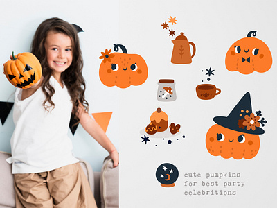 Halloween clipart collection