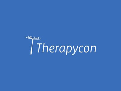 Psychotherapist logo dandelion icon logo logo design logotype plant logo psychotherapist psychotherapy seed logo therapist therapy