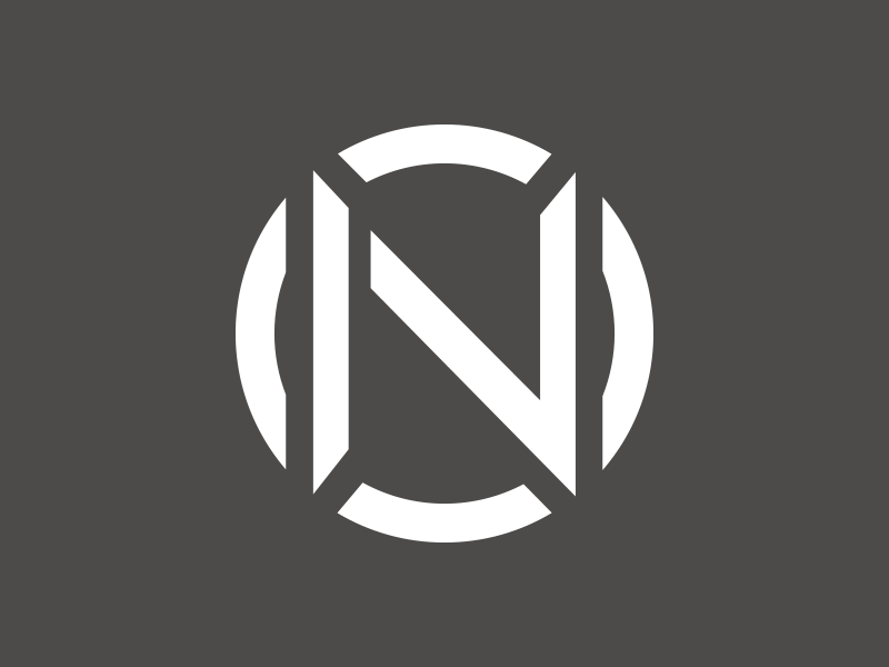 Incon consultancy logo and monogram design