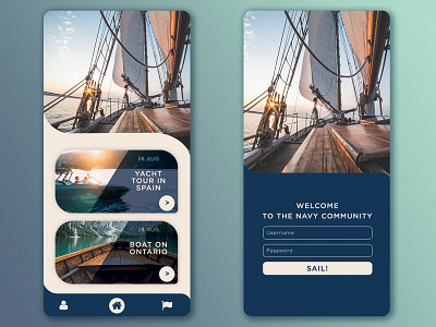 Navy app design mobile app mobile ui ui user experience userexperiencedesign userinterface ux web