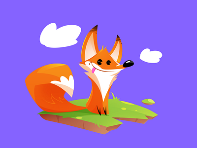 Fox 2d characterdesign conceptart design drawing fox foxy illustration