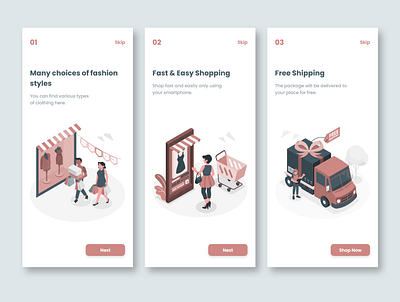 Onboarding Fashion Store - Light Mode app design fashion fashion app mobile mobile app mobile ui ux app design clean store ui uidesign uiux ux