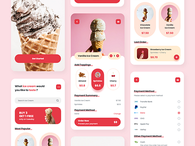 Ice Cream Mobile App