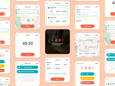 Lari Apple Watch App | Run, Walk, and Cycling Track