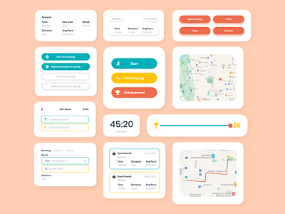 Lari UI Components | Apple Watch apple watch design system smart watch ui components uicomponent