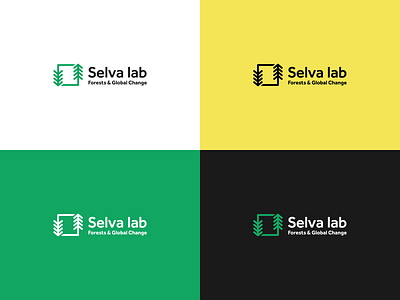 Selva lab logo colour variation