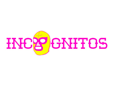 Incognitos illustration logo logo design vector