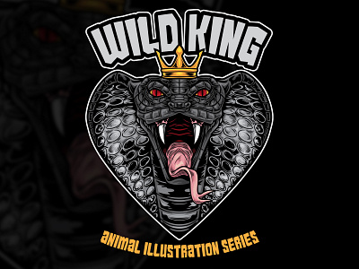 King Cobra - Logo Vector Illustration